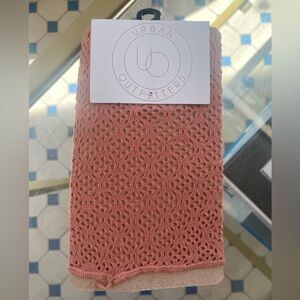 Urban Outfitters Coral Lace Socks